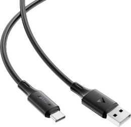 Кабель AceFast C17-04 USB Type-A - USB Type-C (1.2 м, черный) USB 2.0 Type-C/USB 2.0 Type-A, черный, длина 1.2 м