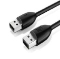 Кабель CABLETIME CA13E (CT-AMAM2.0-PB0.5) 0.5 м, черный, ПВХ USB3.0 CM-AM