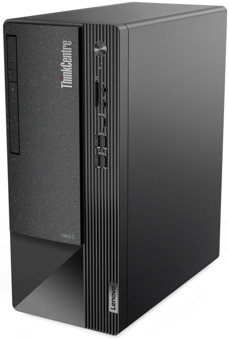 ПК Lenovo ThinkCentre Neo 50t MT i5 12400 2.5 8Gb SSD256Gb UHDG 730/DVDRW CR без ОС GbitEth WiFi BT 260W мышь черный 11SE001WIV_NOKBD