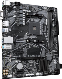 Материнская плата Gigabyte A520M S2HP Soc-AM4 AMD A520 2xDDR4 mATX AC`97 8ch 7.1 GbLAN RAID+VGA+HDMI+DP