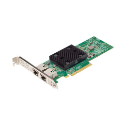 Сетевой адаптер/ Broadcom 57416 Dual Port 10GbE BASE-T Adapter, Low Profile (540-BBVJ)