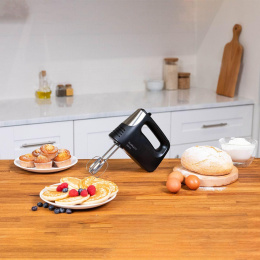 Миксер Scarlett SC-HM40S23, ручной,  черный и серебристый