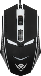 Мышь MOG-02U Nakatomi Gaming mouse - игровая, 4 кнопки ролик, 7-ми цветная подсветка, USB, черная