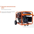Бензиновый генератор Gigant 5,5 кВт; колёса и ручки GGL-5500