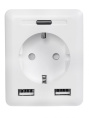 Умная розетка Digma 500 EU Wi-Fi белый [dpl500]