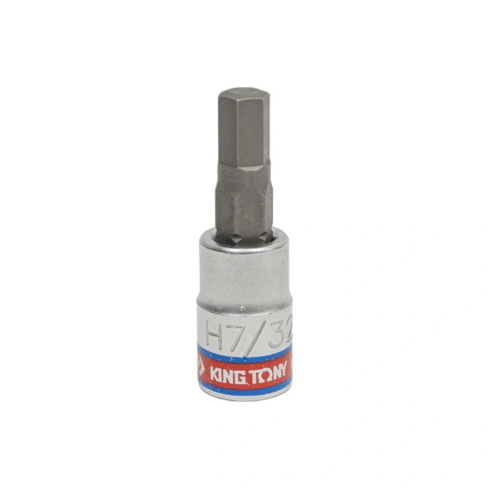 Бита торцевая Hex 7/32", 1/4"DR, L = 37 мм KING TONY 203507S