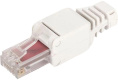 Коннектор Lanmaster LAN-TMP-S6A полев. RJ45 кат.6A STP бел.