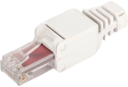 Коннектор Lanmaster LAN-TMP-S6A полев. RJ45 кат.6A STP бел.