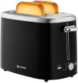 Тостер Vitek VT-1581 950Вт черный/стальной