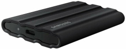2ТБ Внешний диск SSD Samsung T7 Shield, USB-C, запись - 1000МБ/с, чтение - 1050МБ/с, черный [mu-pe2t0s/ww]
