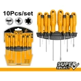 Набор отверток INGCO 10 шт. SUPER select Cr-V HKSD1058