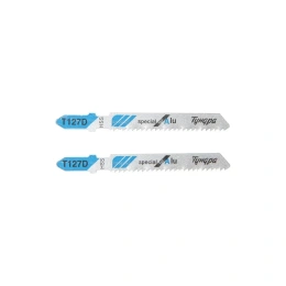 Пилки по цветным металлам 2 шт, 50х75x3 мм, HSS для лобзиков ТУНДРА 7347471
