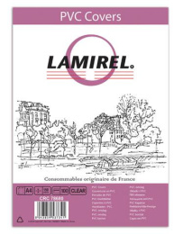 Обложка Fellowes Lamirel,  A4,  150мкм,  100,  прозрачный