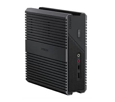 Компьютер Chuwi RZBox Intel Core i5 13500H(2.6Ghz) CWI538I513P/16384Mb/512PCISSDGb/Int:Intel Iris Xe Graphics/BT/WiFi/1.35kg/Black/Win11Pro + Type-C*1/USB3.0*2, USB2.0*3/HDMI*1 (4K 60Hz)/Display Port*1 (4K 60Hz)/Earphone Jack*1/VGA*1
