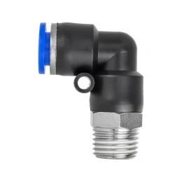 Фитинг угловой для пластиковых трубок 8 мм с наружной резьбой 1/4 Forsage F-SPL08-02 59402 (F-SPL08-02(59402))