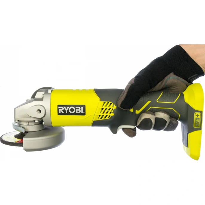 Аккумуляторная угловая шлифмашина Ryobi ONE+ R18AG-0 5133001903