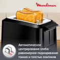 Тостер Moulinex Uno LT140811,  черный [8010000210]