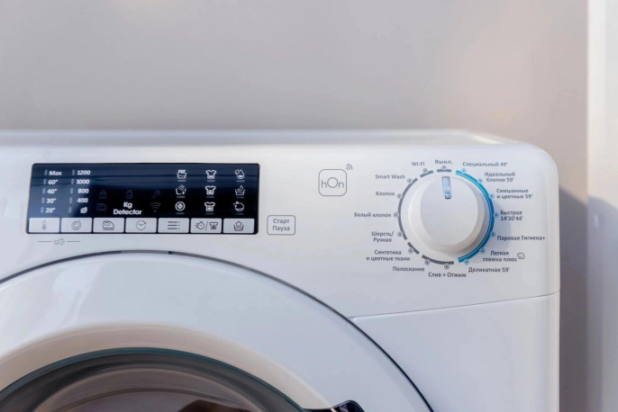 Стиральная машина узкая Candy Smart Pro CSO4 276TWM-07, с фронтальной загрузкой, 7кг, 1200об/мин, с паром, инверторная