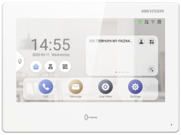 Видеодомофон Hikvision DS-KH9510-WTE1 B белый