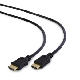Bion Кабель HDMI v1.4, 19M/19M, 3D, 4K UHD, Ethernet, CCS, экран, позолоченные контакты, 1.8 м, черный [BXP-CC-HDMI4L-018]