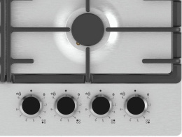 Газовая варочная поверхность Haier HHX-M64RNVX нержавеющая сталь (TD0050126RU)