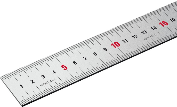 Линейка измерительная Зубр 34280-200,  200см,  из нержавеющей стали