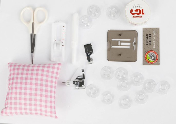 Швейная машина Janome 311PG белый/розовый