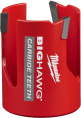 Коронка Milwaukee Big Hawg 54мм (4932464926) (рабочий диаметр: 54 мм, обрабатываемый материал: гипс, дерево, кирпич, пластик, рабочая длина: 60 мм, количество режущих кромок: 3)