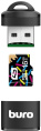 Картридер внешний Buro BU-CR-200, черный
