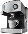Кофеварка рожковая Polaris PCM 1537AE Adore Crema 850Вт нержавеющая сталь/черный