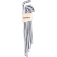 Набор TORX экстрадлинных ключей ROCKFORCE Т10-Т40 7пр. на пласт. держат. RF-5071XL RF-5071XL(5733)