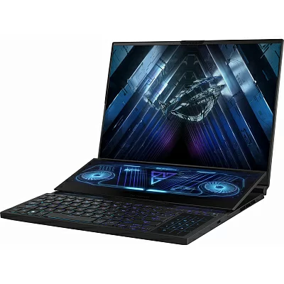 Ноутбук Asus ROG Zephyrus GX650PY-NM085W Ryzen 9 7945HX 32Gb SSD2Tb NVIDIA GeForce RTX4090 16Gb 16" IPS WQXGA (2560x1600) Windows 11 Home black WiFi BT (90NR0BI1-M004X0)
