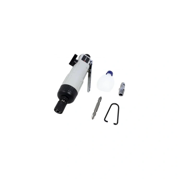 Прямой пневмошуруповерт Rockforce 1/4'', L-180 мм, штуцер 1/4" RF-RP7222L(50365)