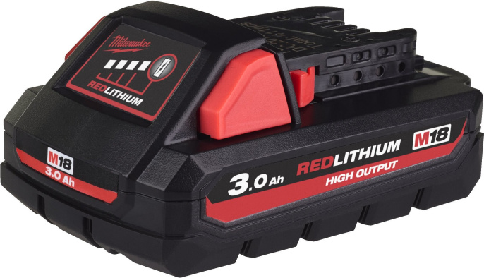 Аккумулятор Milwaukee M18 HB3 4932471069 Li-ion, для электроинструмента, совместим с Milwaukee M18, 18 В, 3 А·ч