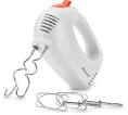 Миксер Maxwell MW-1358 W, ручной,  белый и оранжевый