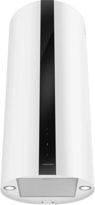 Вытяжка каминная Meferi Comfort plus Tube40wh isla белый управление: сенсорное 1 мотор