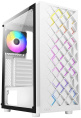 Корпус ATX AZZA Spectra, Midi-Tower, без БП,  белый [csaz-280w spectra]