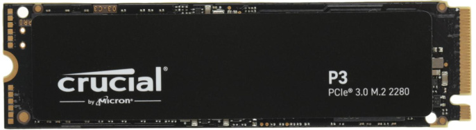 Накопитель SSD 1TB Crucial P3 CT1000P3SSD8, NVMe M.2