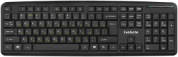 Клавиатура ExeGate Professional Standard LY-331L2 (USB, полноразмерная, влагозащищенная, 104кл., Enter большой, длина кабеля 2,2м, черная, Color Box) EX279938RUS