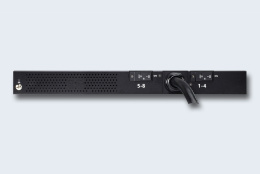 ATEN PG6308G-AT Устройство распределения питания, с управлением, 32A, 7.68kW, 8 портов, 1 банк, IP доступ, ввод IEC 60309, 6*C13+2*C19;монитор. V / A / кВт / кВт·ч по банку/устройству;вкл/выкл по портам;без шнуров