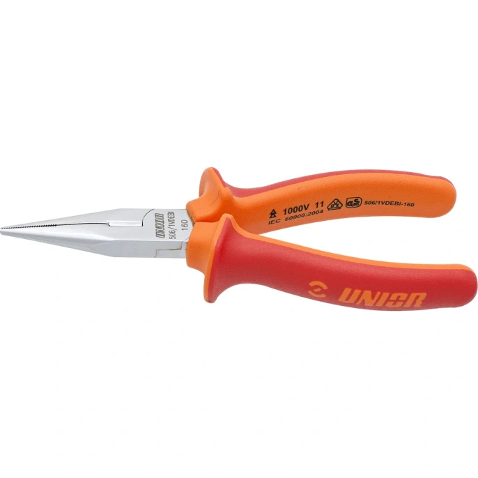Изолированные комбинированные плоскогубцы Unior VDE 1000V 140 мм 3838909104348
