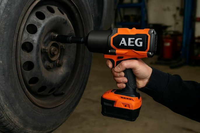Гайковерт аккумуляторный AEG BSS18HTF34BL-0 без батареи (4935500151)