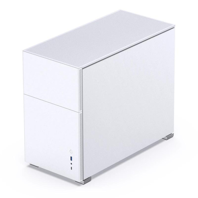 Корпус компьютерный Mini-Tower/ Case JONSBO D31 STD, Mini-Tower, TG, no fan, 1xUSB-A 3.2 + 1xUSB-C 3.2, mATX, mDTX, mITX White (D31 STD White)