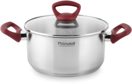 Кастрюля 4.8л Rondell Heidi RDS-1114,  нержавеющая сталь, с крышкой