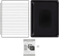 Духовой шкаф Электрический Krona ELEMENT 60 BL черный