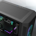Корпус без блока питания/ Case Raijintek ARCADIA III-ST, Midi-Tower, 1x120mm, 1xUSB-A 3.0 + 2xUSB 2.0, ATX, mATX, mITX Black (0R20B00231)