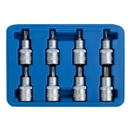 Набор головок со вставкой TORX 1/2" DR, длина 55 мм, 8 предметов VERTUL VR50187
