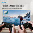 Телевизор LED Vitek 32" VT-32HBS310 Google TV Frameless черный HD 60Hz DVB-T DVB-T2 DVB-C DVB-S DVB-S2 USB WiFi Smart TV