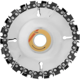 Диск пильный цепной для быстрой и плавной обработки дерева (100х16 мм) для УШМ ТУНДРА 4617749