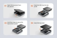 Корпус SSD-накопителя USB CABLETIME CB33G (CT-SSD04-AG) C-NVMe M.2 10 Гбит/с